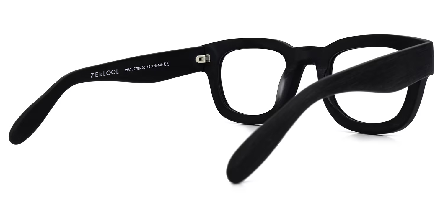 Jalitha Square Black Glasses3