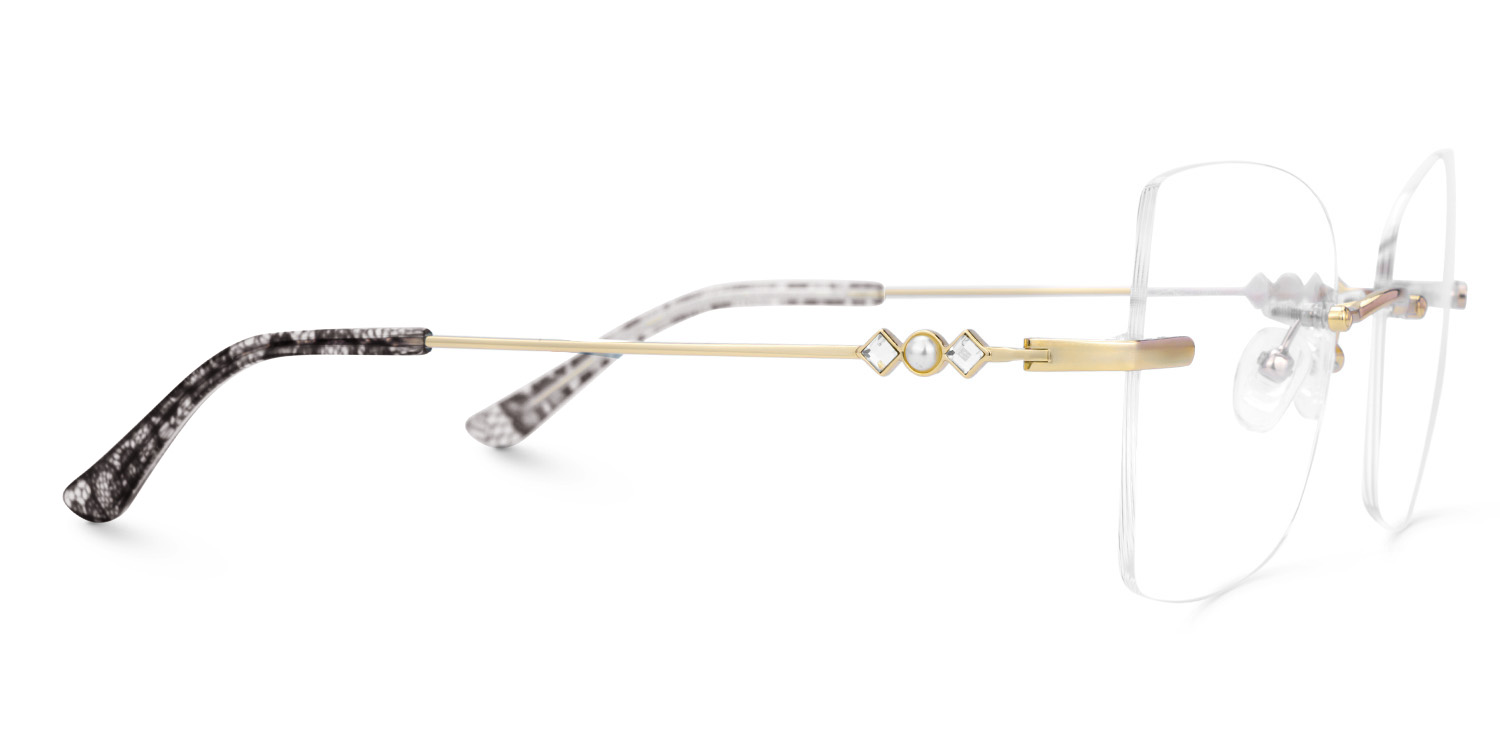 Tierney Designer Butterfly Metal Rimmed Spectacles  | ZEELOOL UK2
