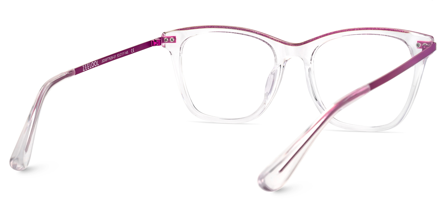 Women's Glasses Square Prescription Glasses | ZEELOOL UK3