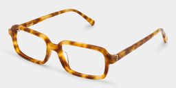 Danielle Tortoise Rectangle Glasses2