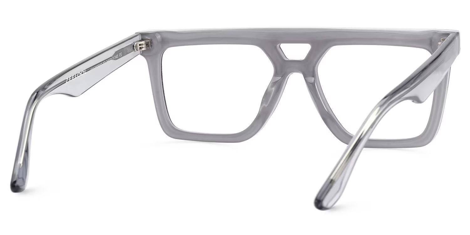 Rubin Blue Denim Eyeglasses | ZEELOOL UK3