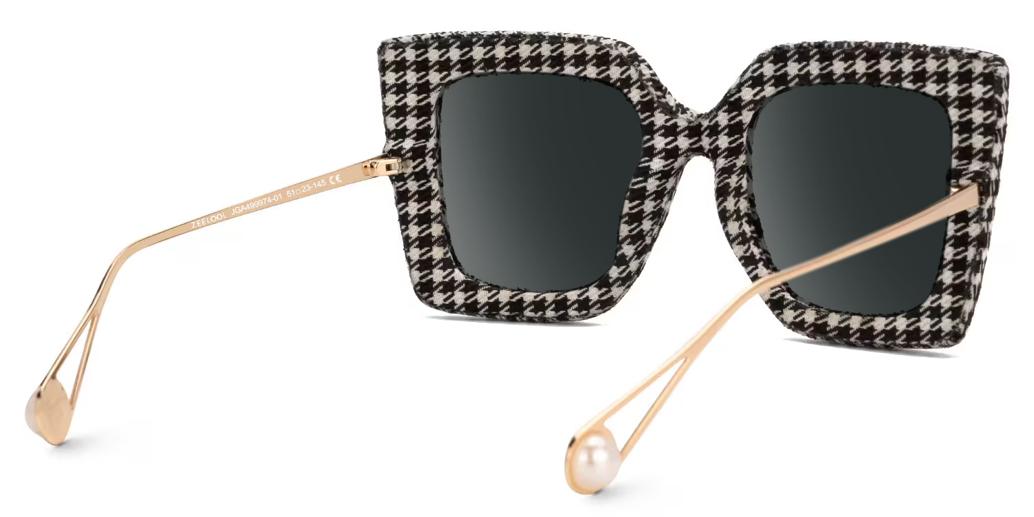 Latanya Two-Tone Sunglasses with Square Shape | ZEELOOL UK3