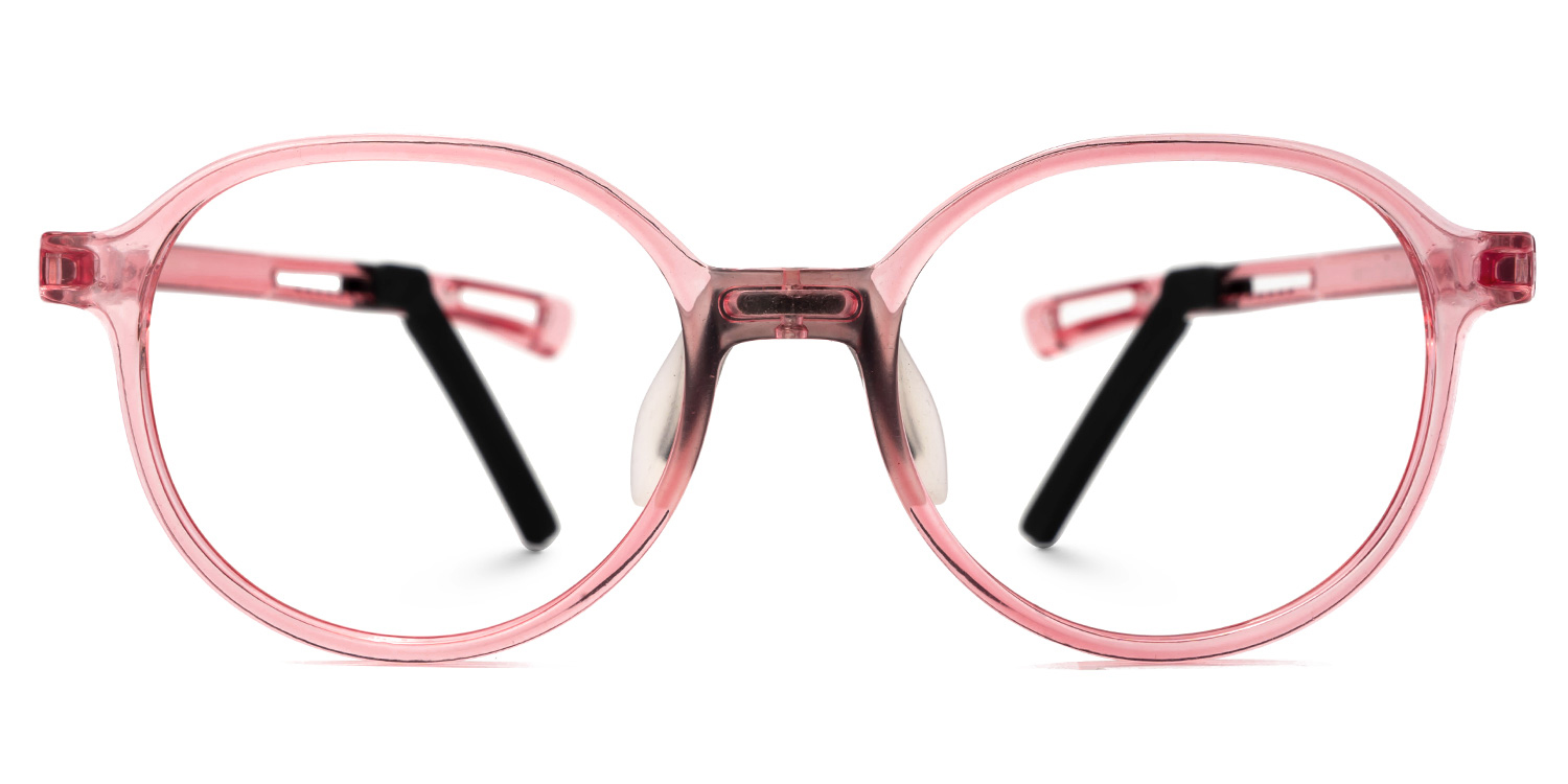 Petter Round Pink Frame Eyeglasses for Little Kids0