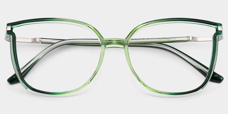Rodz Square Green Glasses