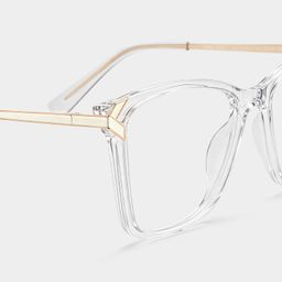 Tricee Clear Square Glasses5