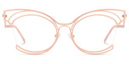 Murphy Pink Cat eye Glasses0