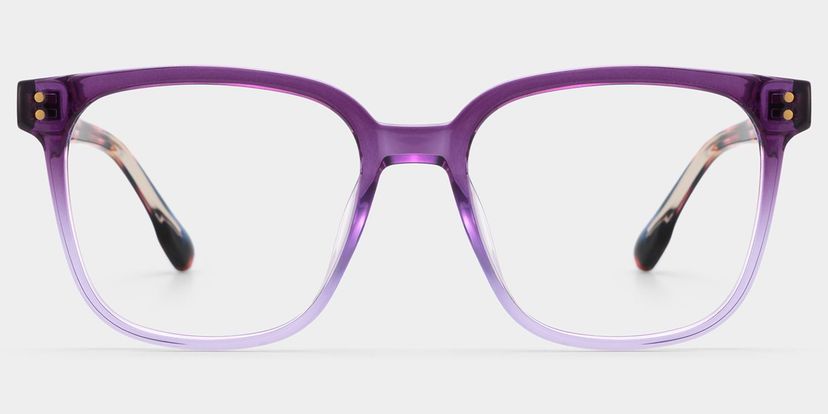 Donnalyn Purple Square Glasses