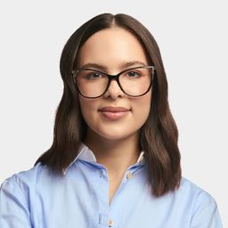 Yomary Cateye Black Glasses0