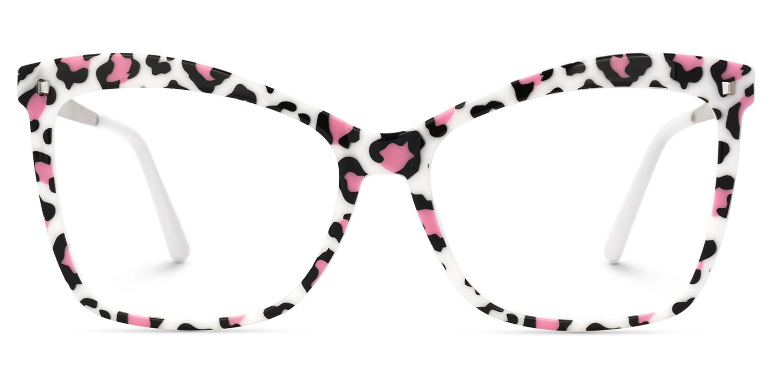 Animal Print Eye Glasses Color for Isaebella Frame Glasses | ZEELOOL UK0