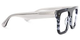 Reaux Square Ink Gray Glasses2