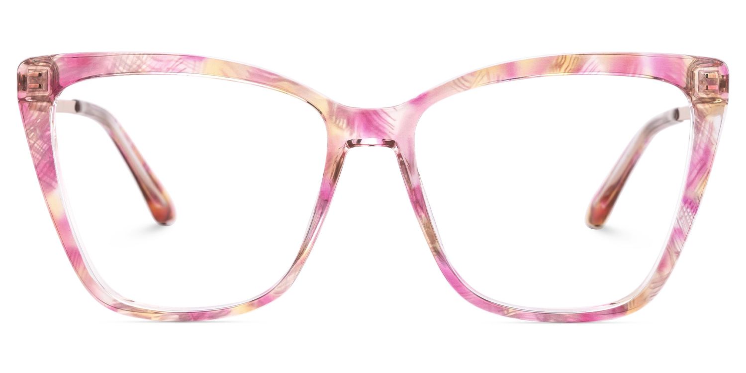 New Arrival Pink Color for Awilda Frame Glasses | ZEELOOL UK0