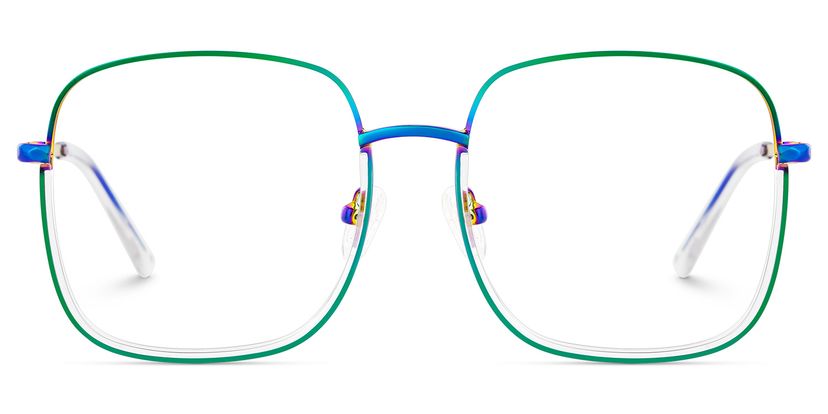 Wade Square Iridescent Glasses