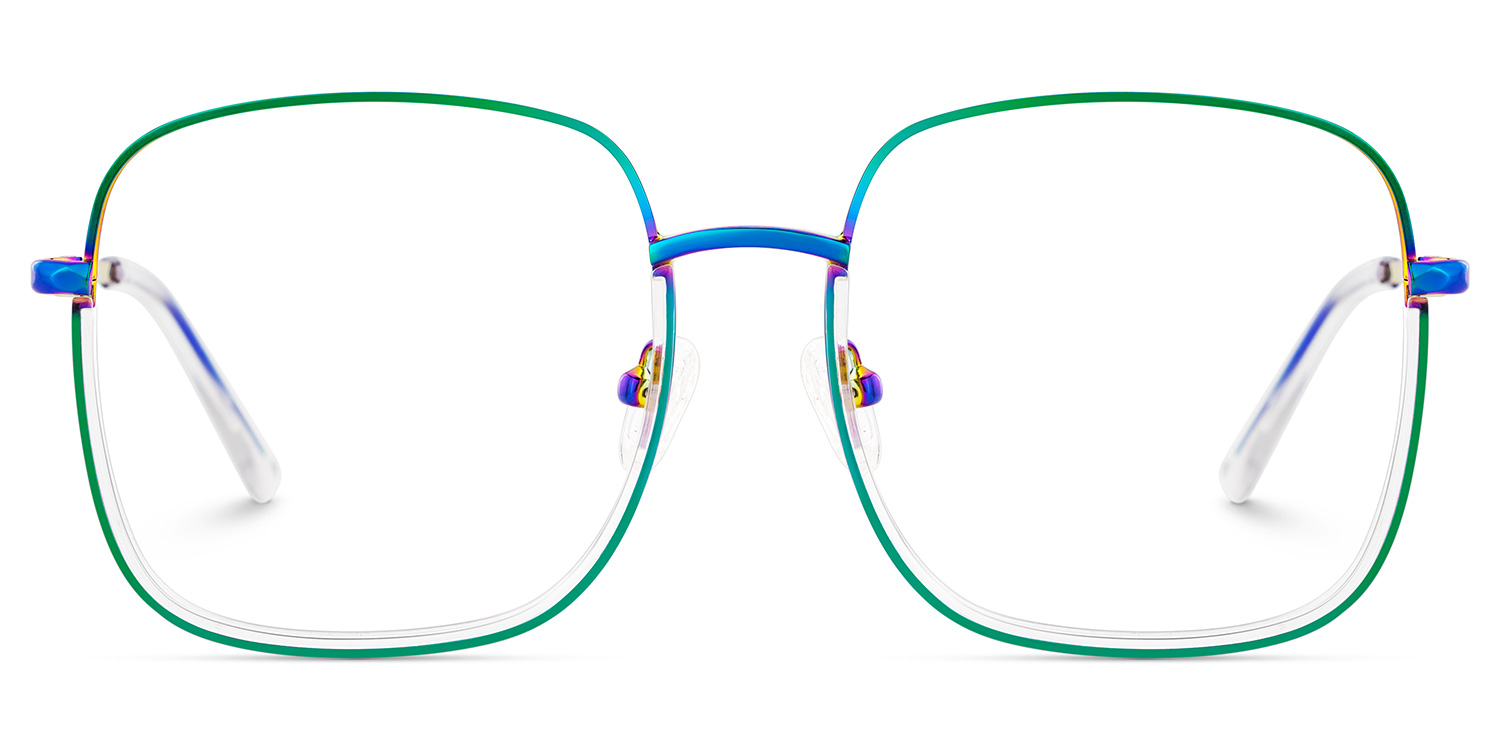 Wade Square Iridescent Glasses