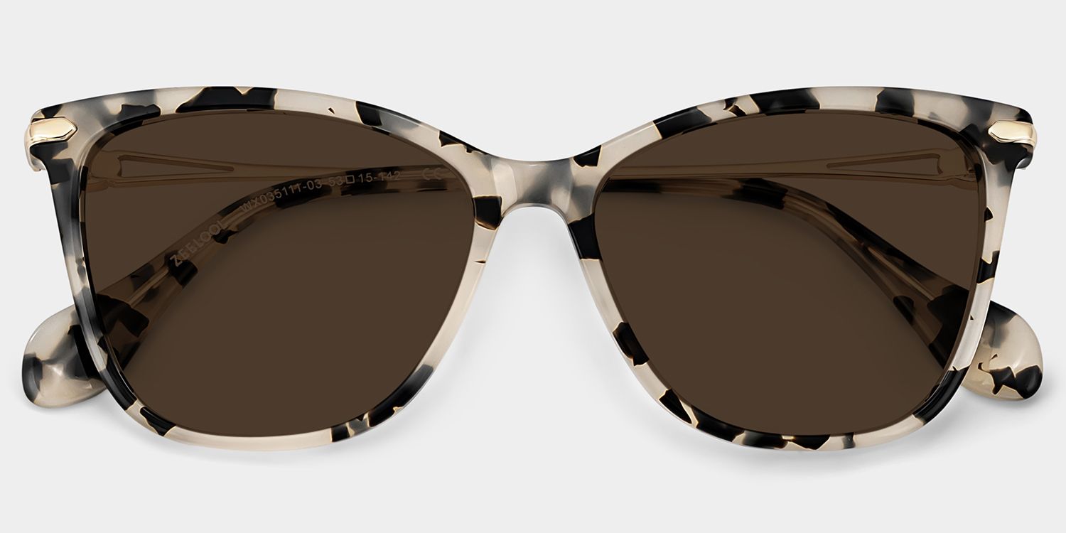Westley Butterfly Sunglasses with Tr90 Light-Tortoise Frames | ZEELOOL CA1