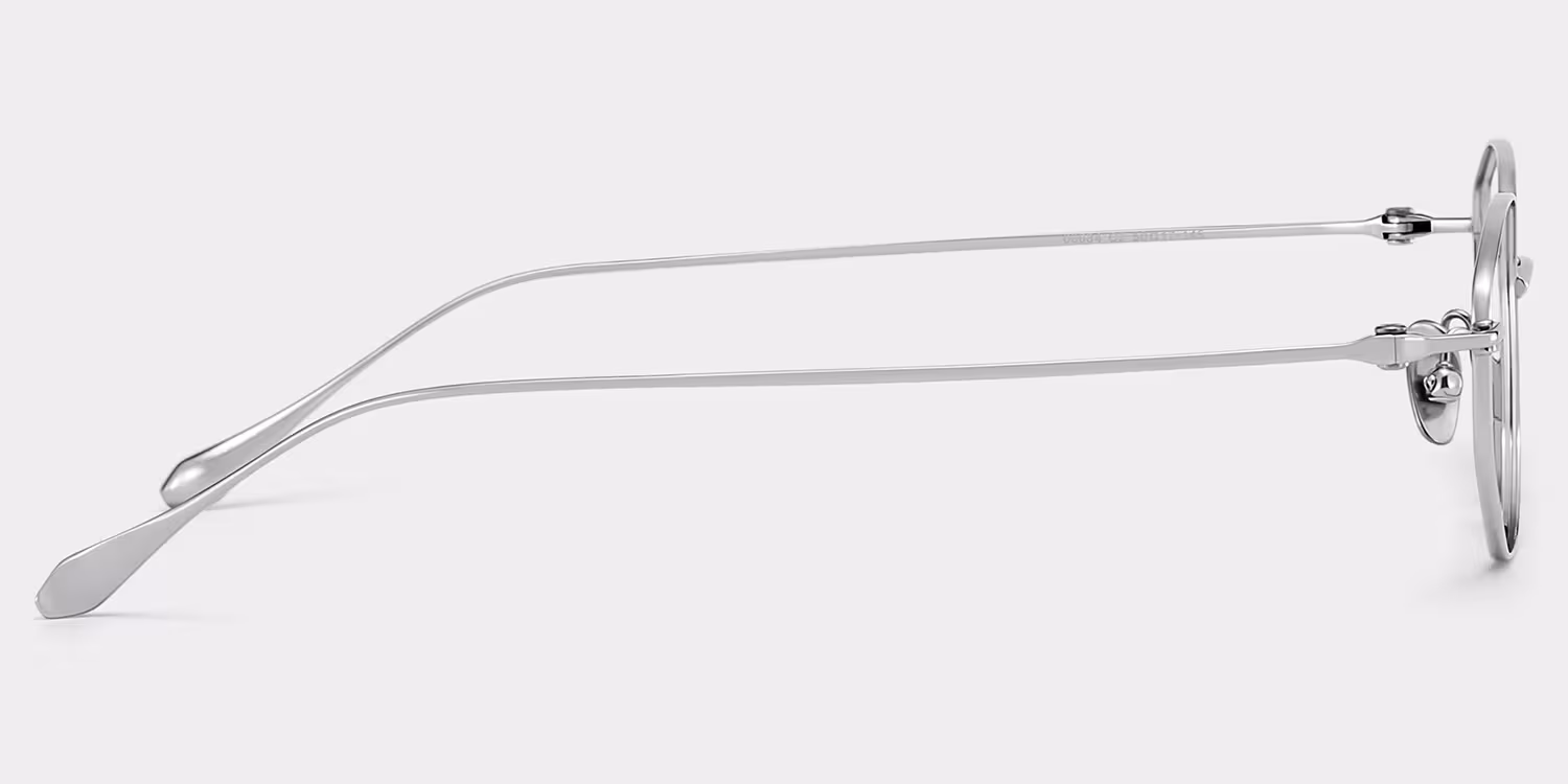 Everett Geometric Silver Glasses5