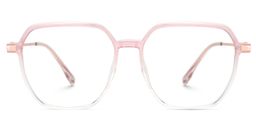 Capeles Square Pink Glasses1