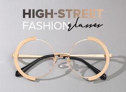 Crowe Round Gold Glasses4