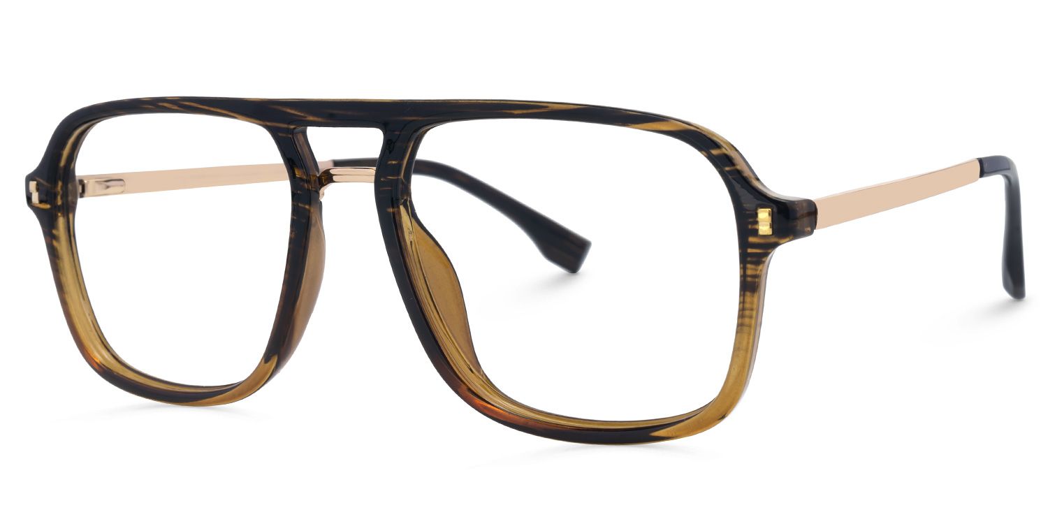 Aviator Kilworth Two-Tone Glasses deals -Zeelool Glasses1