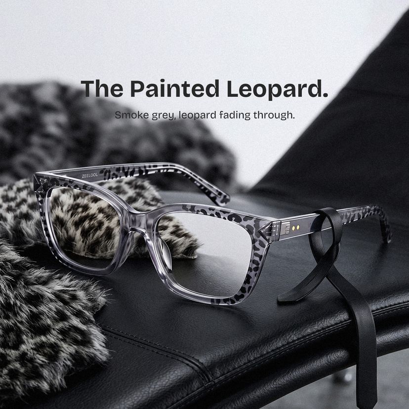 Victoria Gray Square Glasses