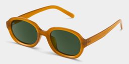 Astra Geometric Brown Polarized Sunglasses2