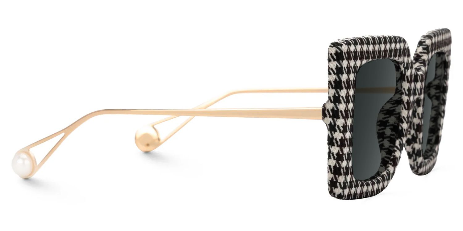 Latanya Two-Tone Sunglasses with Square Shape | ZEELOOL UK2