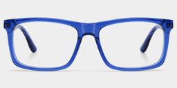 Morgan Rectangle Blue Glasses1