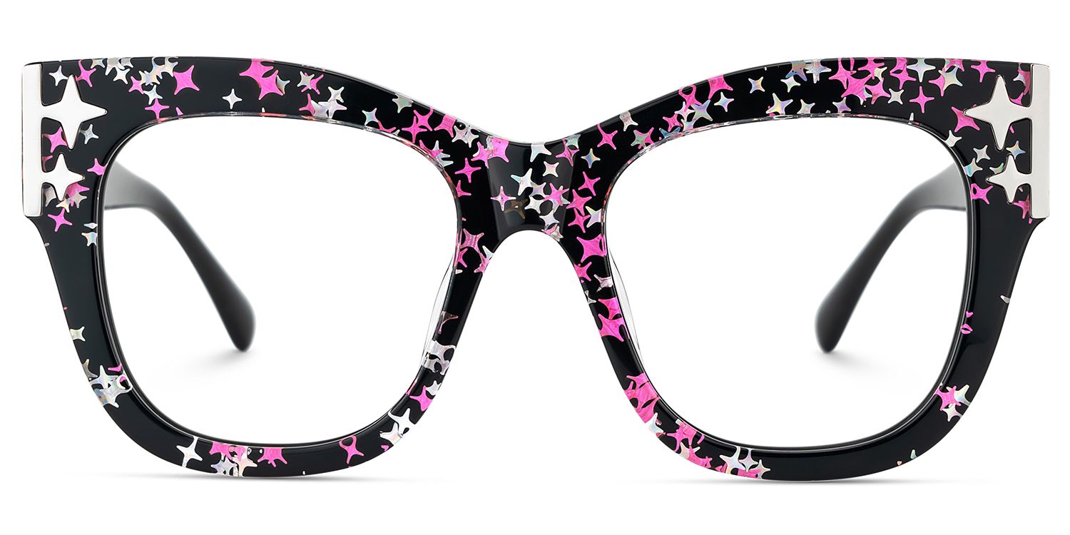 Designer Minfia Eyeglasses Black Frames Glasses1