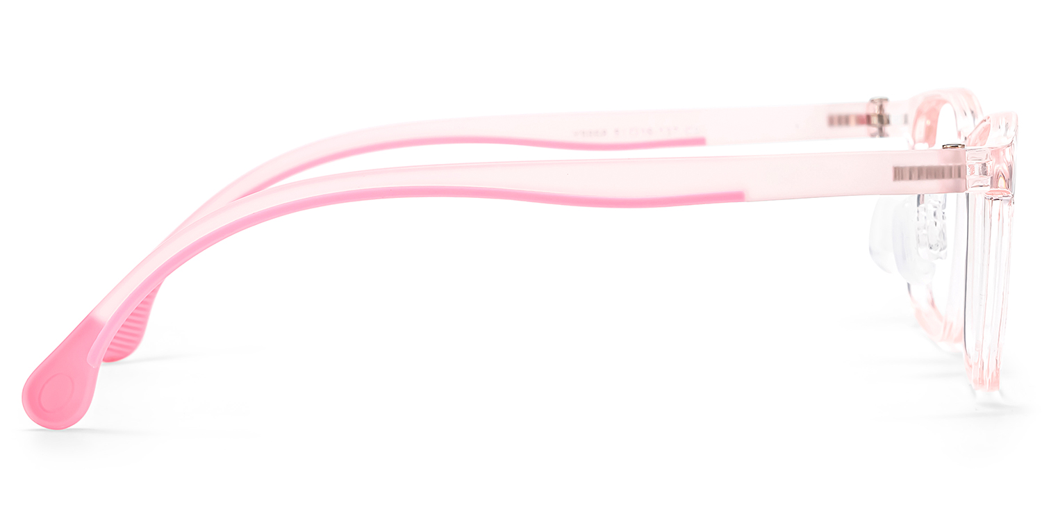 Sunny Rectangle Pink Frame Eyeglasses for Tween3