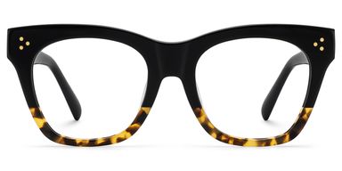 Tandy Rectangle Tortoise Glasses