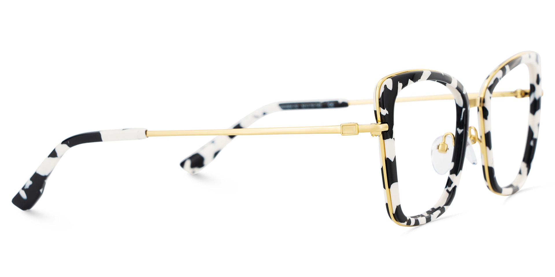 Rosalie Butterfly Cow Color Frame Glasses for Women | ZEELOOL UK4