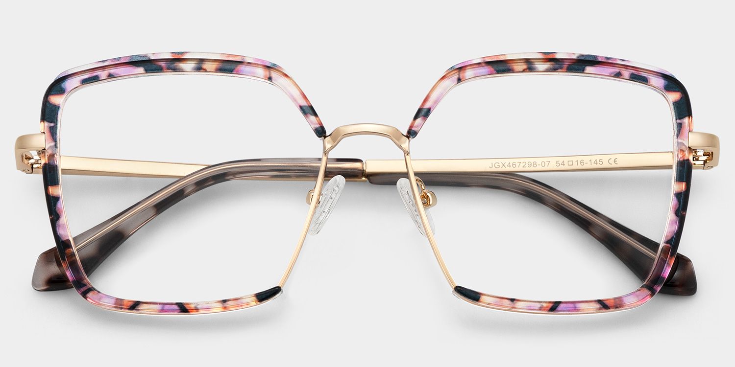 New Arrival Purple-Floral Color for Cordaro Frame Glasses | ZEELOOL UK1