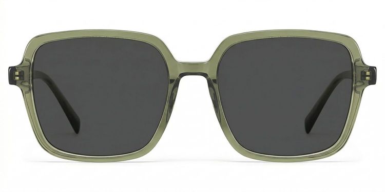 Ember Square Green Glasses