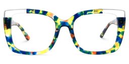 Dortch Square Blue-Tortoise Glasses0