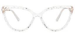 Lucas Cateye Clear Glasses0