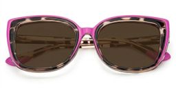 Fenn Cateye Pink Tortoise Glasses1
