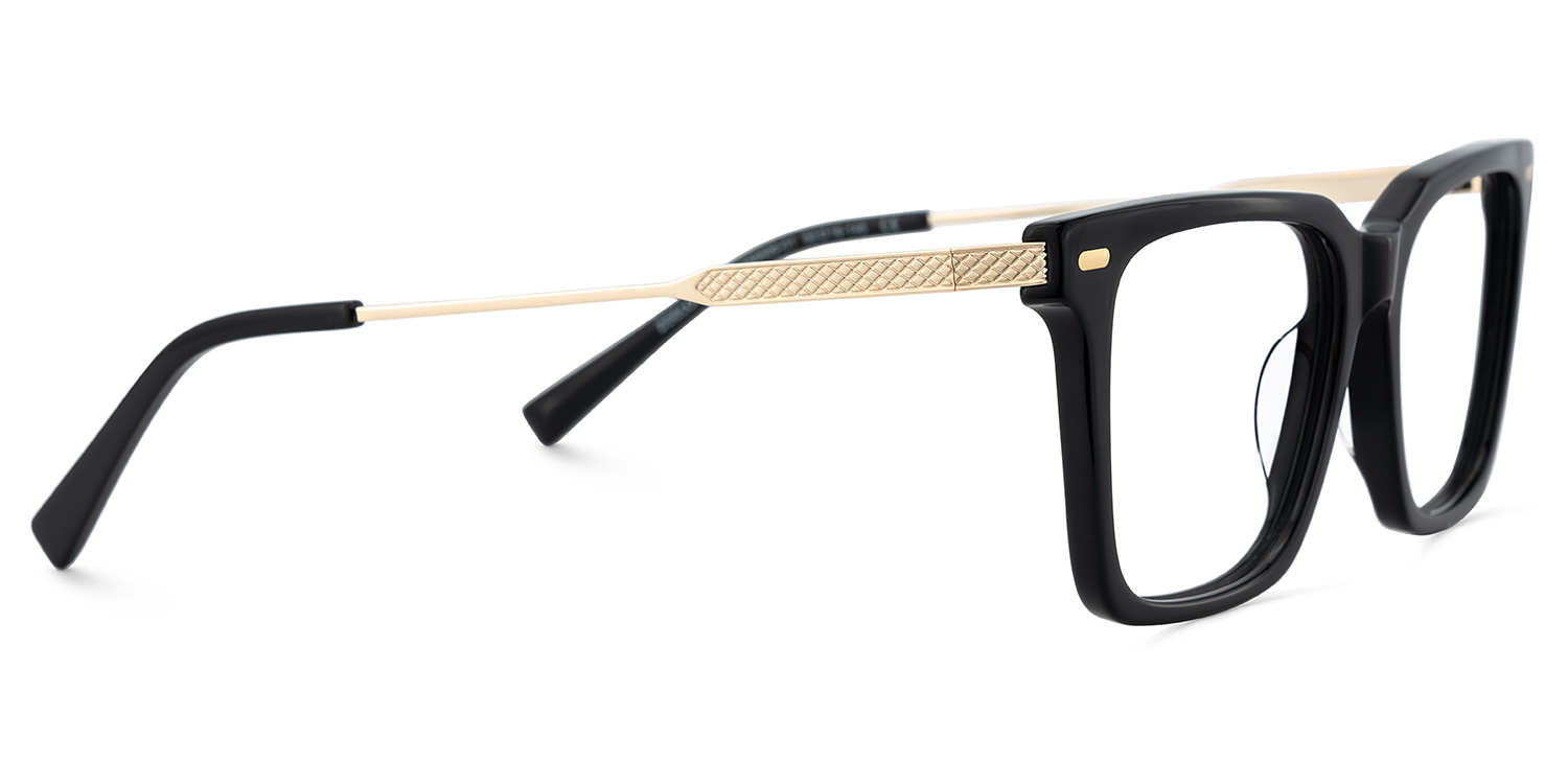 Men's Designer Rectangular Glasses | ZEELOOL UK4