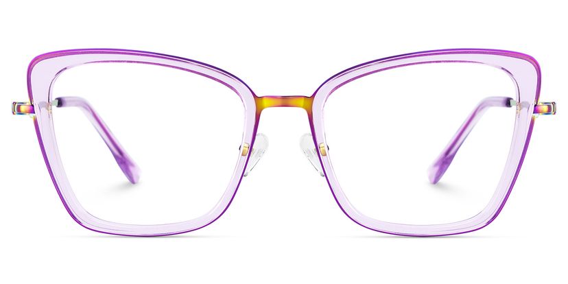 Rosalie Butterfly Purple Glasses