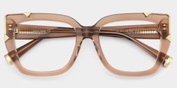 Dax Square Beige Glasses2