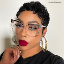 Twolla Square Beige Glasses4