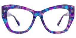Rachelle Butterfly Purple Glasses0
