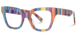 Nereyda Blue Cat eye Glasses1