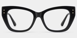 Skylar Black Butterfly Glasses1