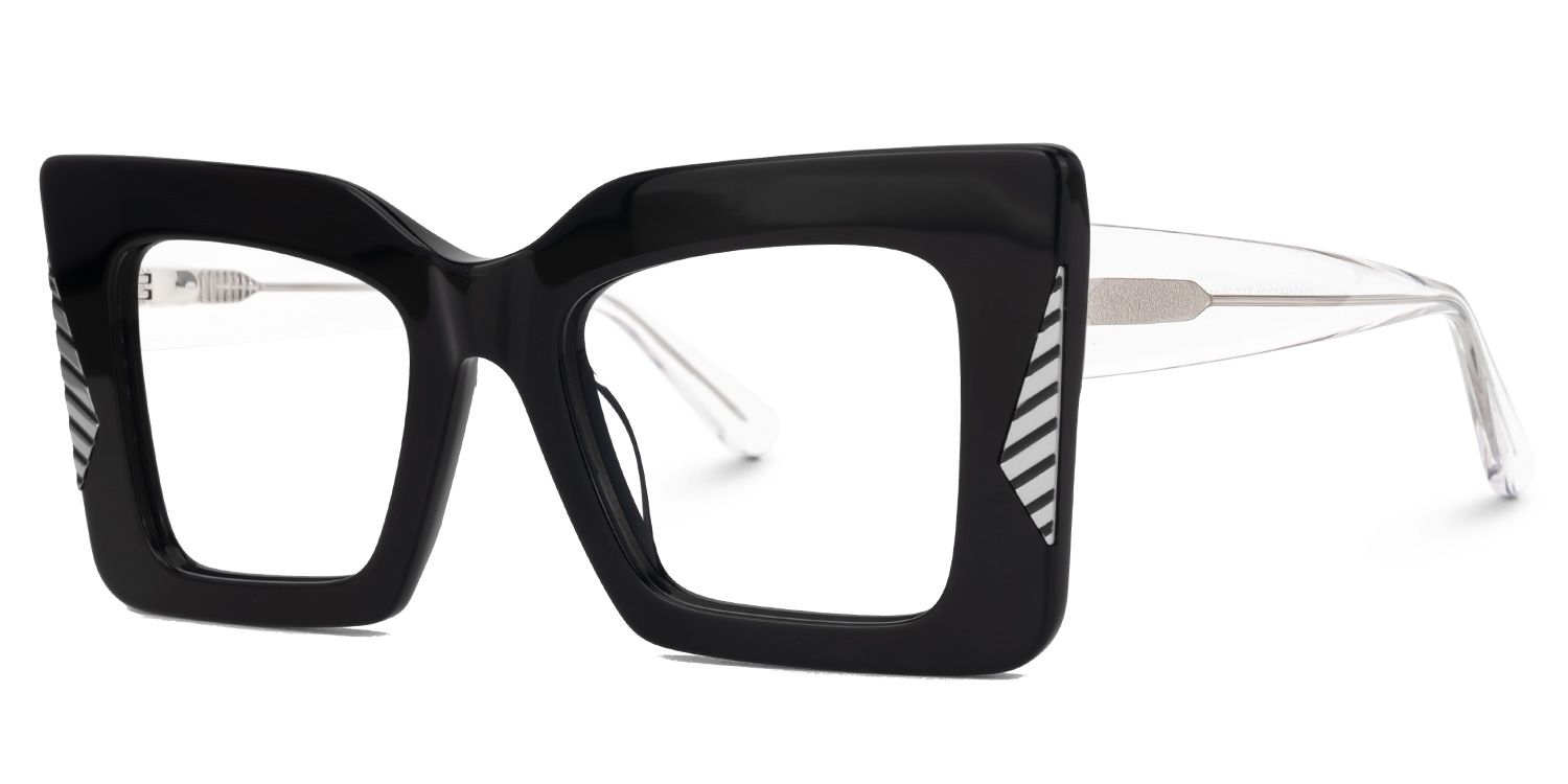 Cohen Design Frame Eyeglasses  -Zeelool Glasses1