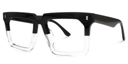 Moreland Rectangle Two-Tone Glasses1