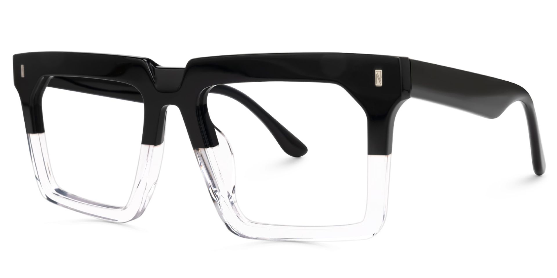 Moreland Rectangle Two-Tone Eyeglasses Online1