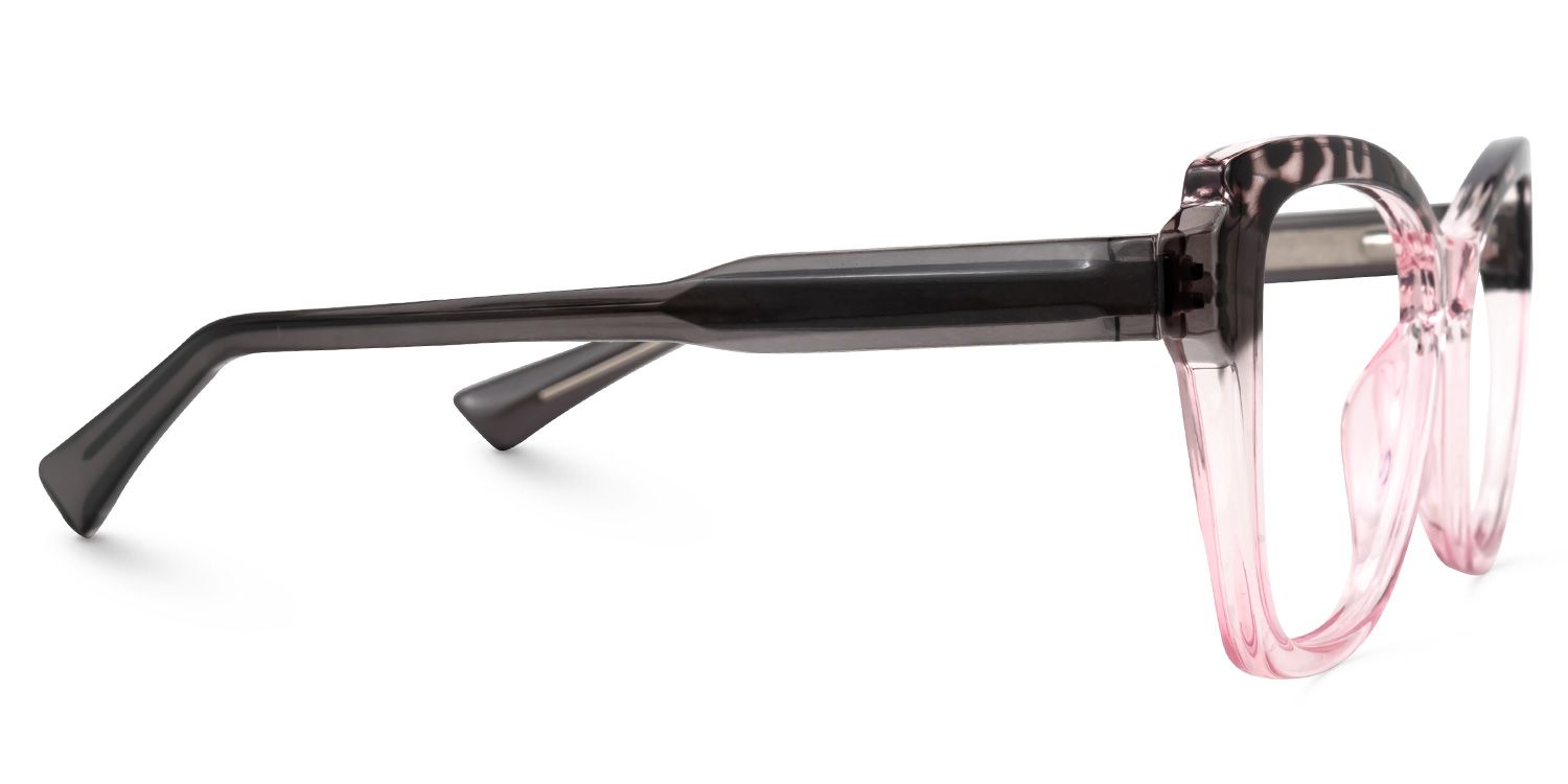 Geometric Ratcliff Pink Glasses deals -Zeelool Glasses2