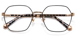 Dunbar Geometric Black Glasses1