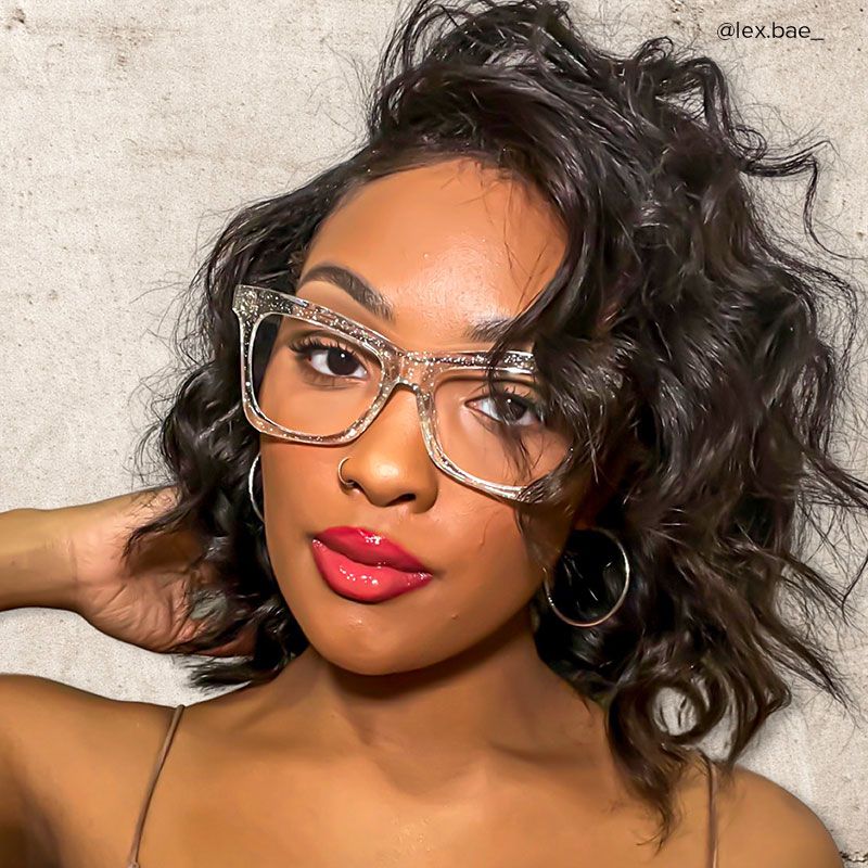 Yaritza Butterfly Clear Glasses | ZEELOOL UK4