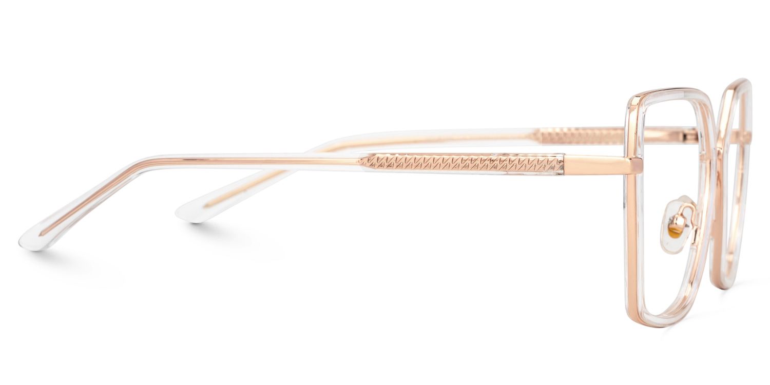 Clear Square Frame Glasses - Jill on Sale | ZEELOOL UK2