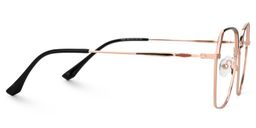 Marlon Geometric Two-Tone Glasses2